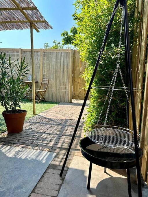 Jungle Style Lodge With Jacuzzi ,Sauna And Garden Near Amsterdam Vijfhuizen Екстер'єр фото